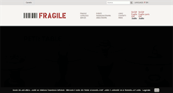 Desktop Screenshot of fragilemilano.com